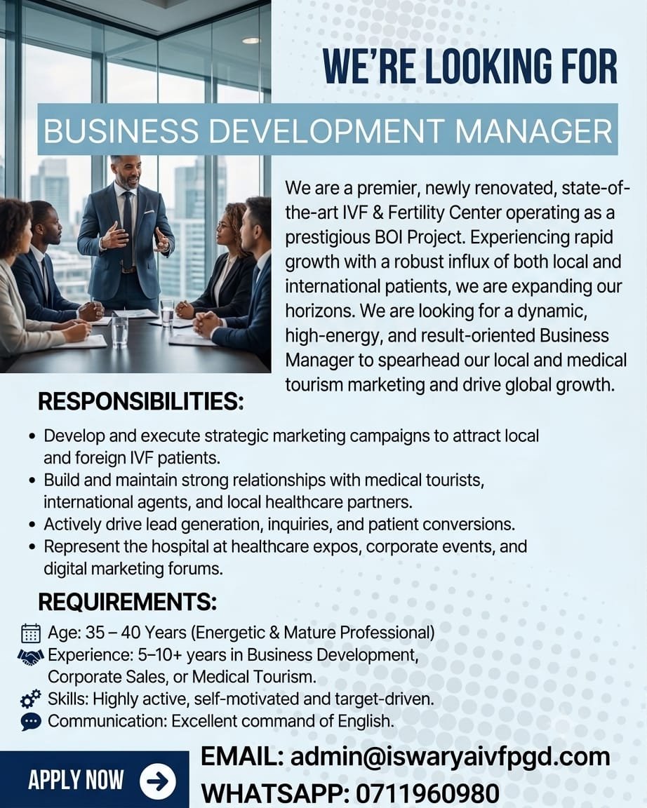 Business Development Manager